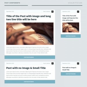 Post Area in WordPress Design