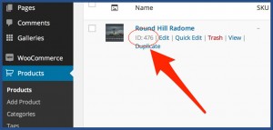 Where is Product ID WooCommerce