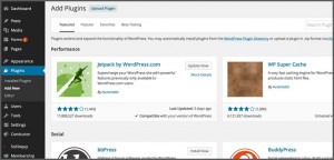 New Plugin WordPress 4.0