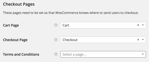 WooCommerce add terms and conditions