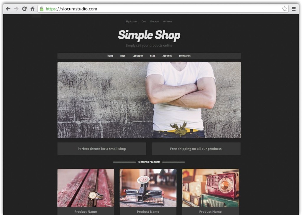 Simple Shop Pro WordPress Theme